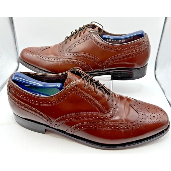 Florsheim Men´s Rubano Wingtip Oxford Cognac Leather...